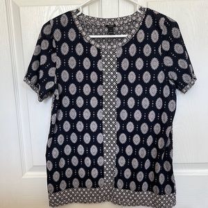 J. Crew Printed Top
